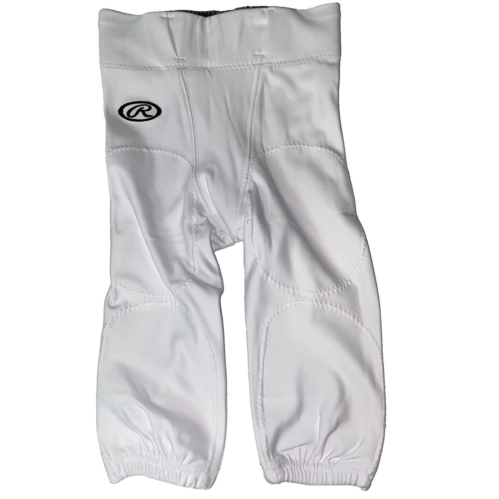 Rawlings boys Football Pants Youth XS White